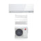 Condizionatore Climatizzatore Mitsubishi Electric Dual Split Inverter Kirigamine Zen White MSZ-EF50VGW 18000 R-32 con interna A pavimento KT25VG + MXZ-3F68VF4 Wi-Fi Integrato