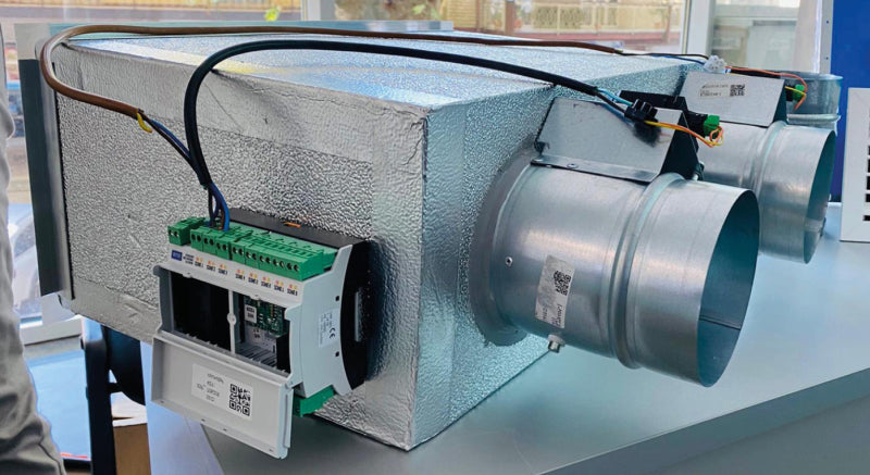 Centralina UNIVERSALE AirControl ACKN-UNI-WIFI per il Controllo Totale degli Impianti di Climatizzazione Per Termostati Radio e Filo