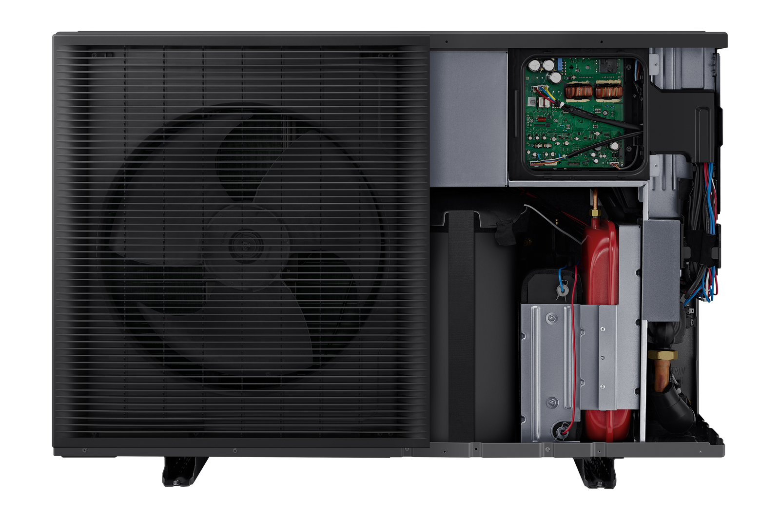 Pompa di Calore Aria-Acqua Samsung EHS Mono AE120CXYBEK/EU Inverter Monofase R-290 Con Pompa Integrata da 12 kW + Comando