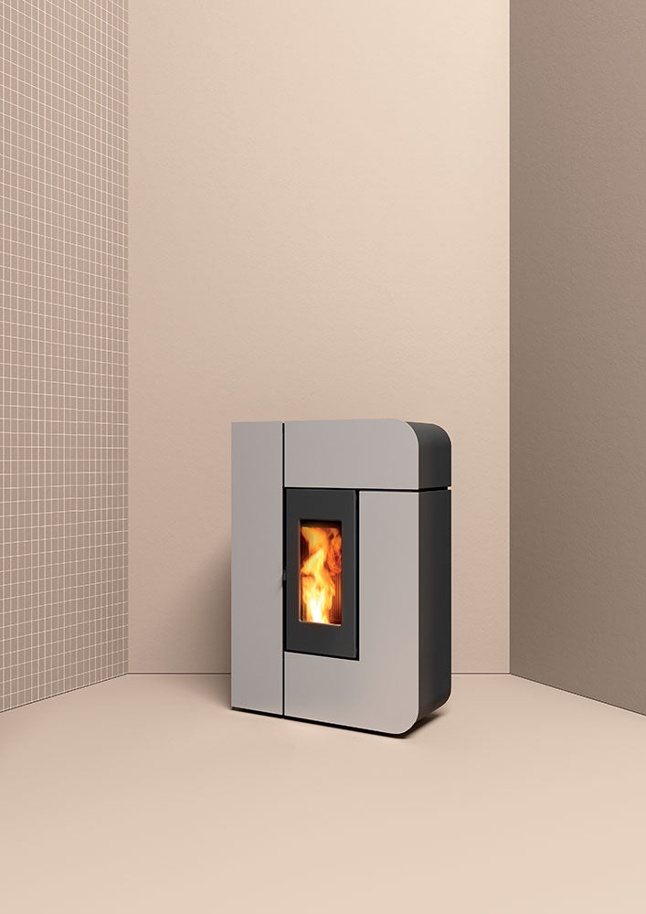 Stufa a Pellet MCZ Alea Air 7 R 5S Easy Da 7 Kw Vari Colori