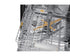 Lavastoviglie Da Incasso a Scomparsa Totale Samsung DW60DG770B00U1 14 Coperti Classe B