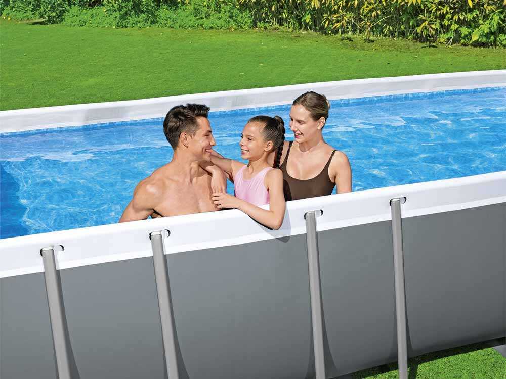 PISCINA BESTWAY POWER STEEL C/TELAIO 549X274X122H - Cod. 56466
