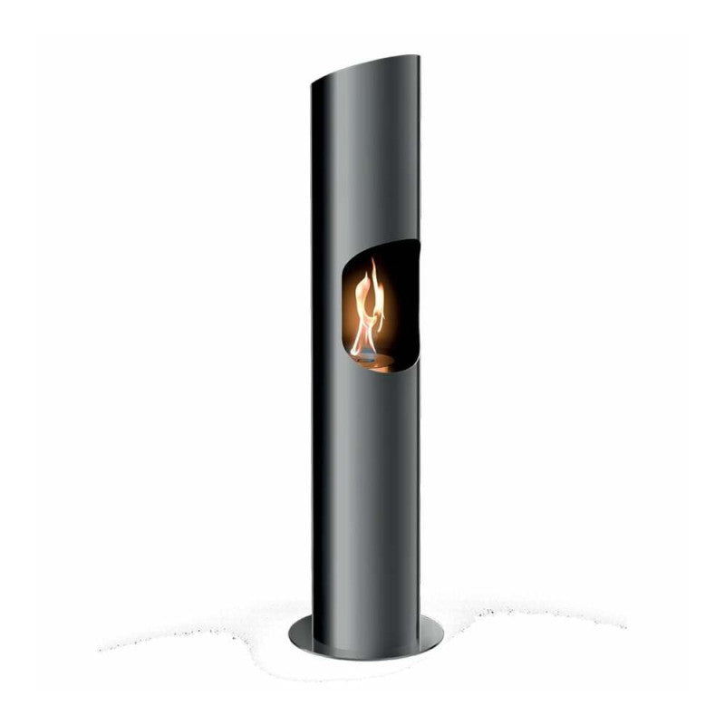 Cheminée à bioéthanol murale TECNOAIR SYSTEM Ruby, modèle VERONA 3,0 kW - Blanche