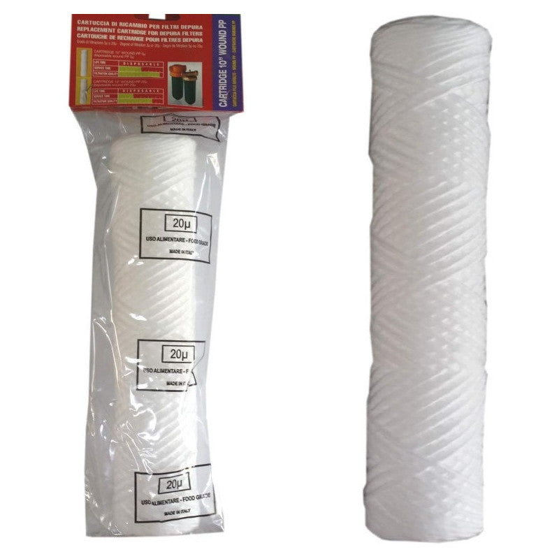 GEL Cartuccia Filo Avvolto per Filtro da 10
