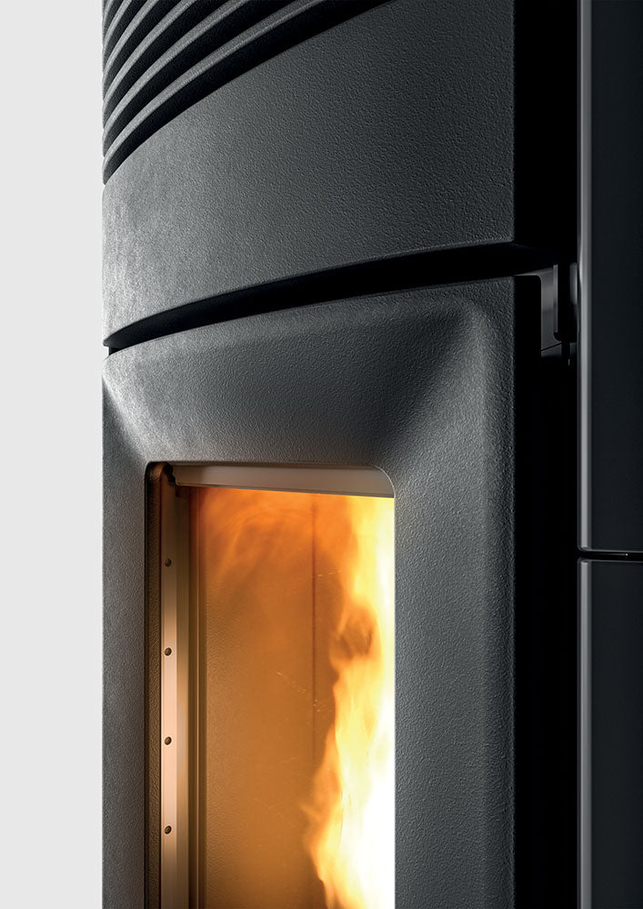 Stufa a Pellet MCZ Club Air Matic 10 Core R Maestro Plus Da 10 Kw Vari Colori