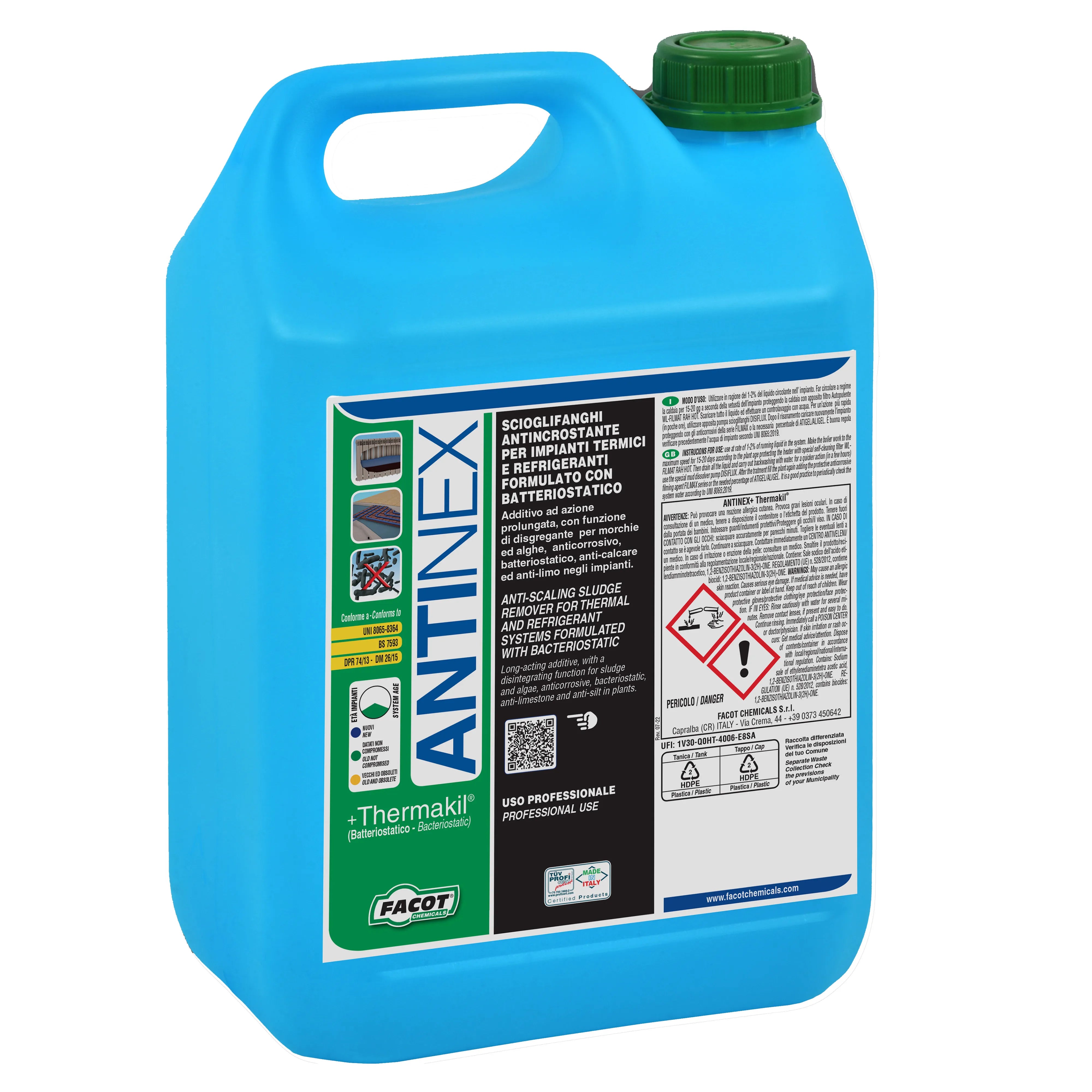 ANTINEX Sludge dissolver 5 litre can
