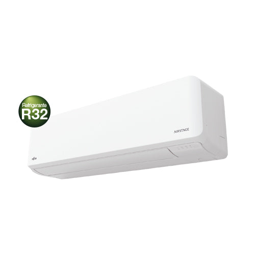 Condizionatore Climatizzatore Fujitsu Dual Split Inverter Serie KM R32 9000+12000 BTU Con AOEG18KBCA2 Wi-Fi