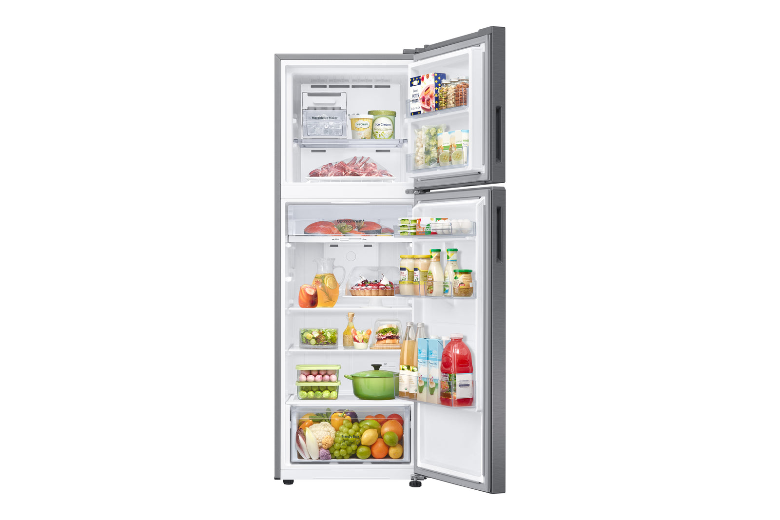 Frigorifero Doppia Porta Libera Installazione Samsung EcoFlex AI RT31CG5624S9 305L Classe E