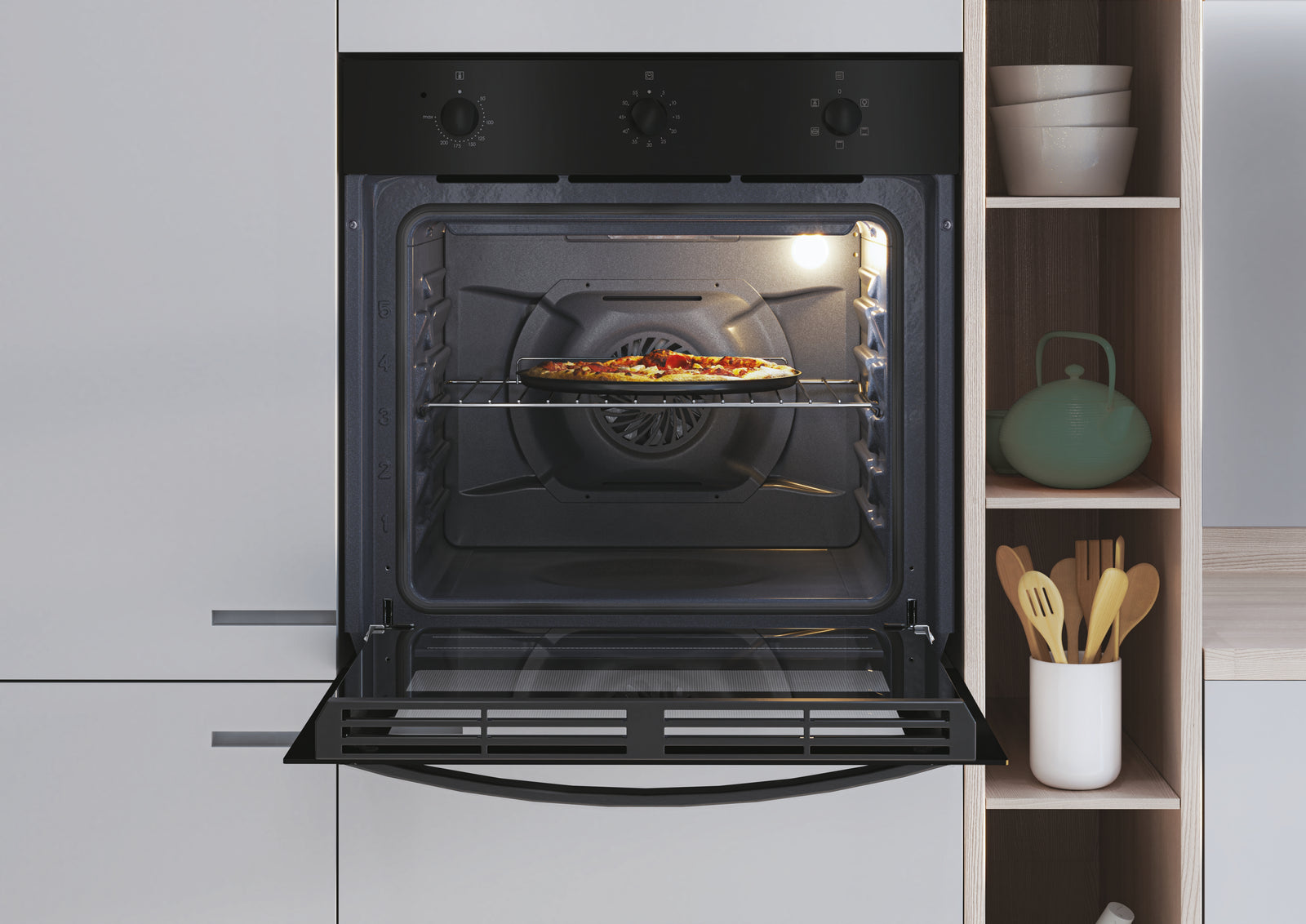 Forno Da Incasso Candy Idea FIDC N502IT 65L Nero
