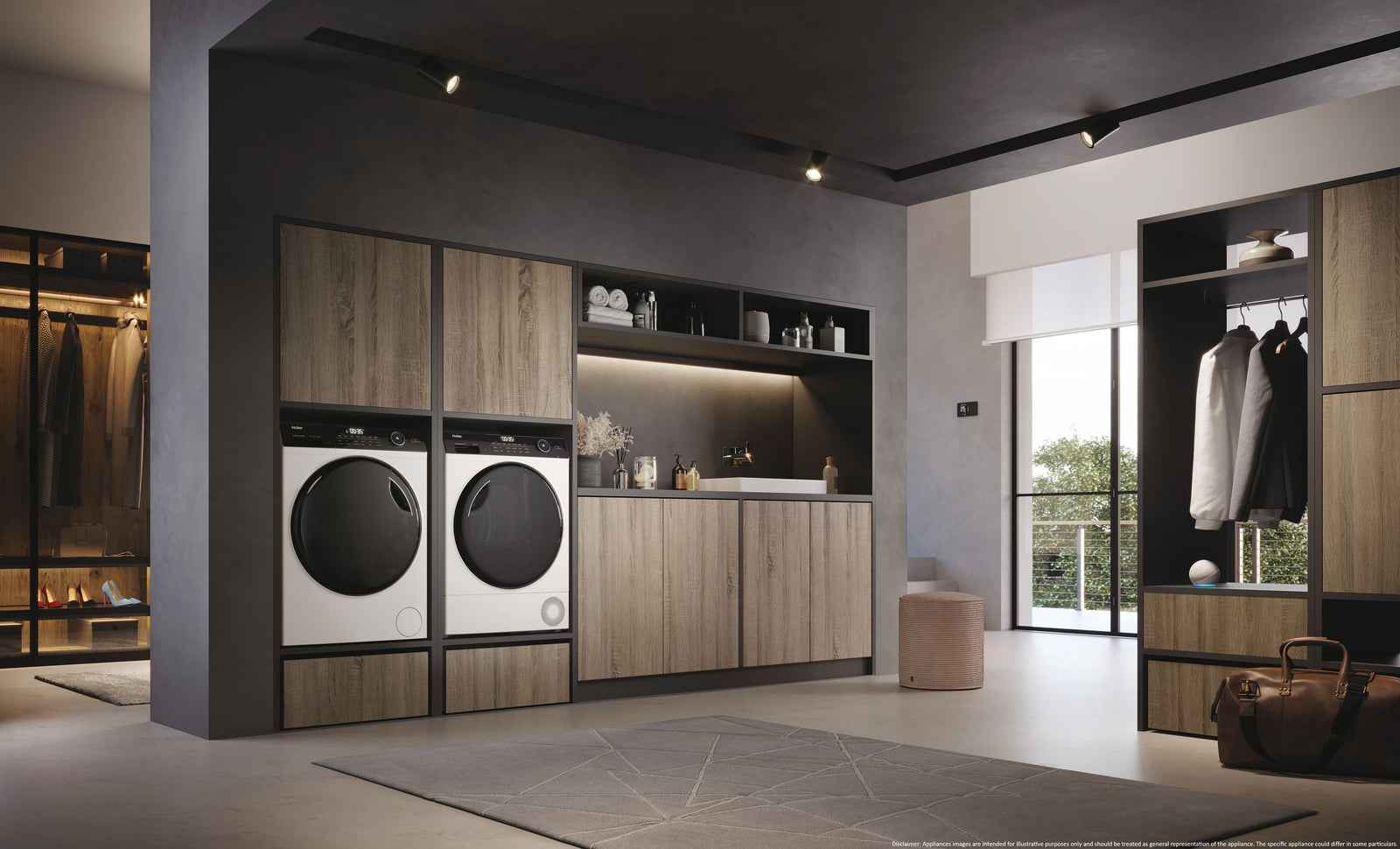 Asciugatrice Libera Installazione Caricamento Frontale Haier HD90-A3959 9 kg A+++ Bianco