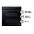 Forno a Vapore Da Incasso Samsung Dual Cook Flex™ Serie 5 NV7B5760WBK 76L Classe A+ Vetro Nero