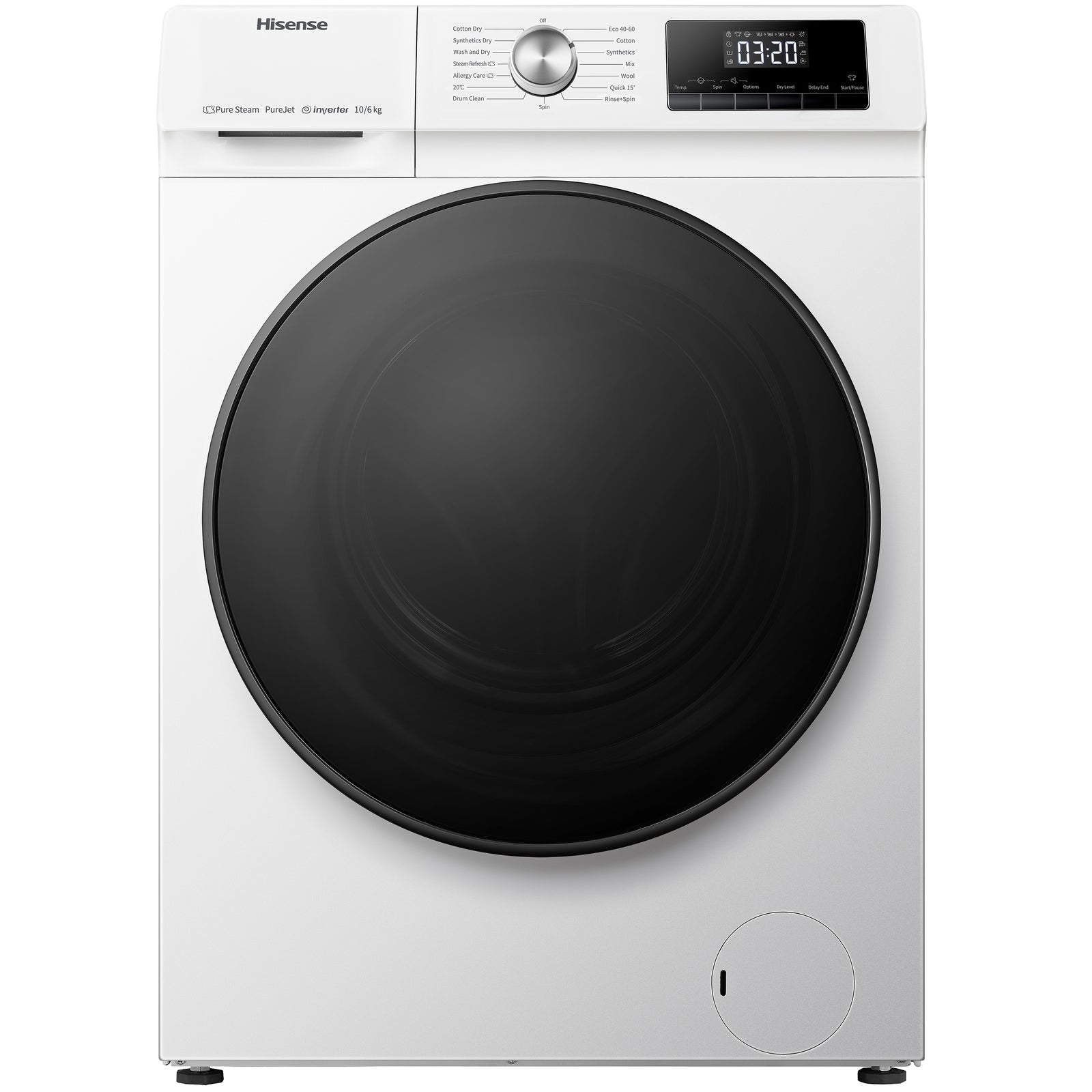 Lavasciuga Libera Installazione Caricamento Frontale Hisense WDQA1014EVJM 10/6kg Classe D