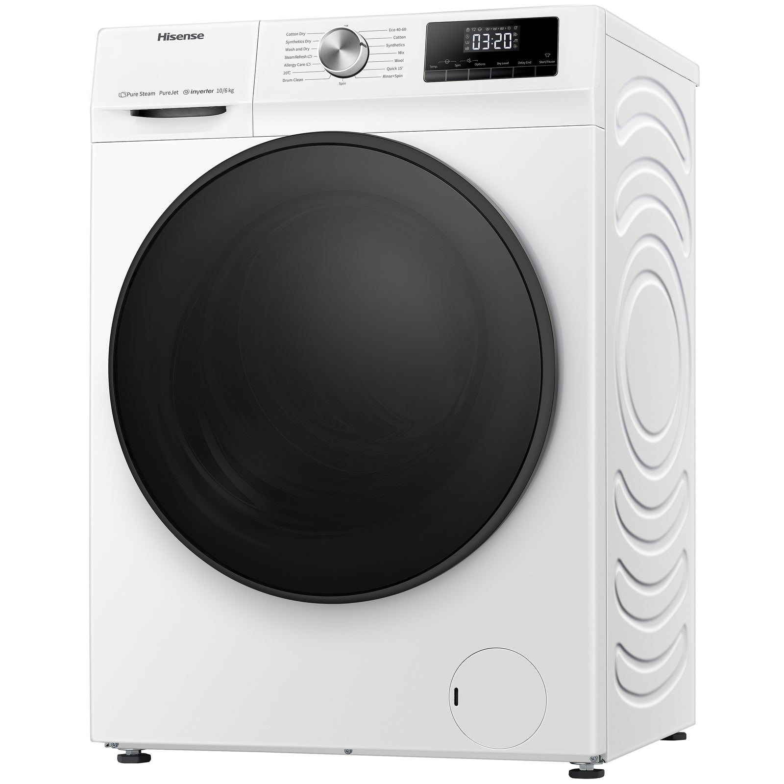 Lavasciuga Libera Installazione Caricamento Frontale Hisense WDQA1014EVJM 10/6kg Classe D
