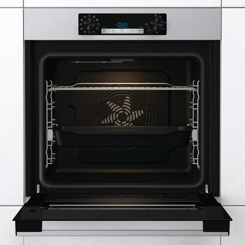 Forno Multifunzione Da Incasso Hisense BI62216AXTC 77L 3500W Nero, Grigio