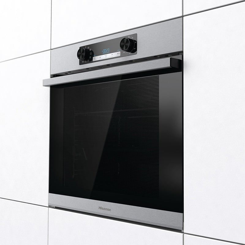 Forno Multifunzione Da Incasso Hisense BI62216AXTC 77L 3500W Nero, Grigio