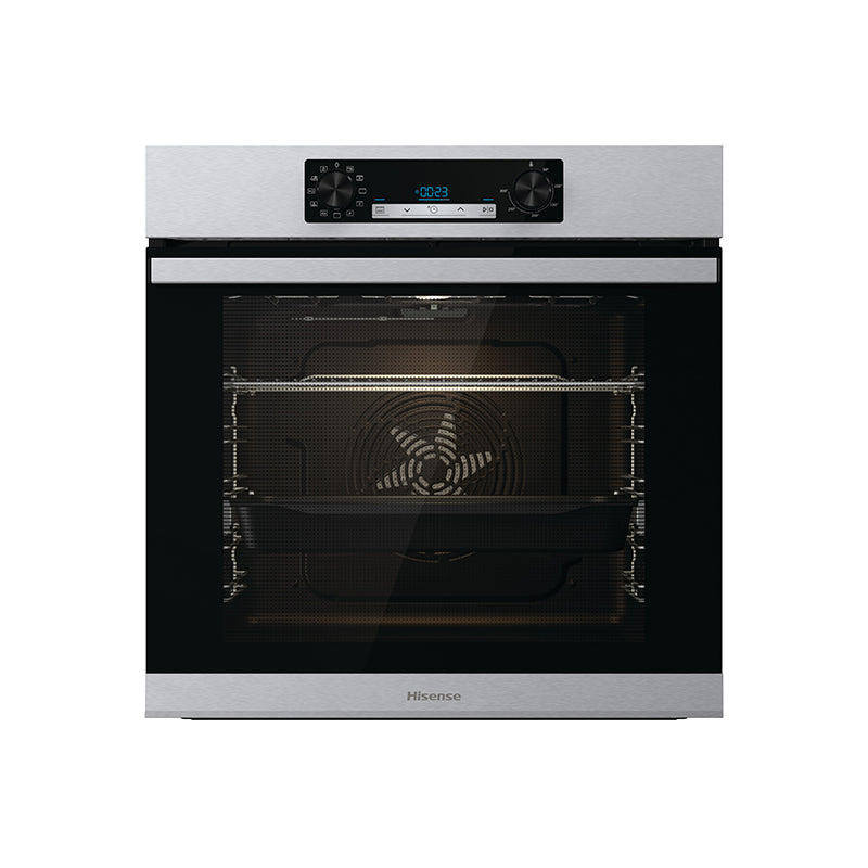Forno Multifunzione Da Incasso Hisense BI62216AXTC 77L 3500W Nero, Grigio
