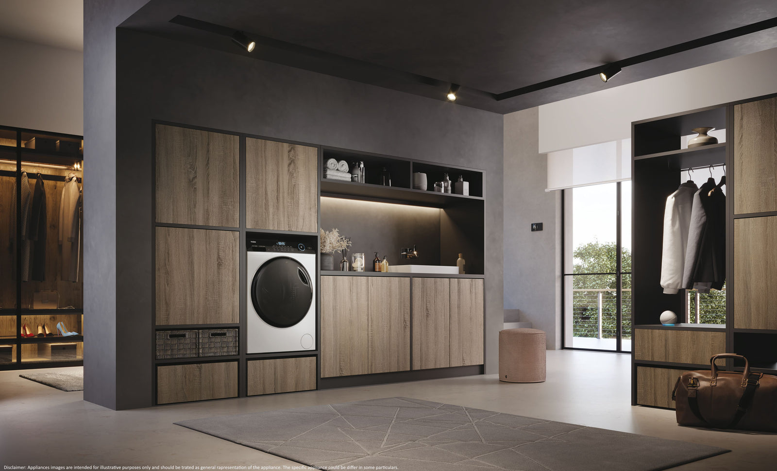 Lavatrice Libera Installazione Caricamento Frontale Haier I-Pro Series 5 HW100-B14959U1 10 kg 1400 Giri/min Bianco