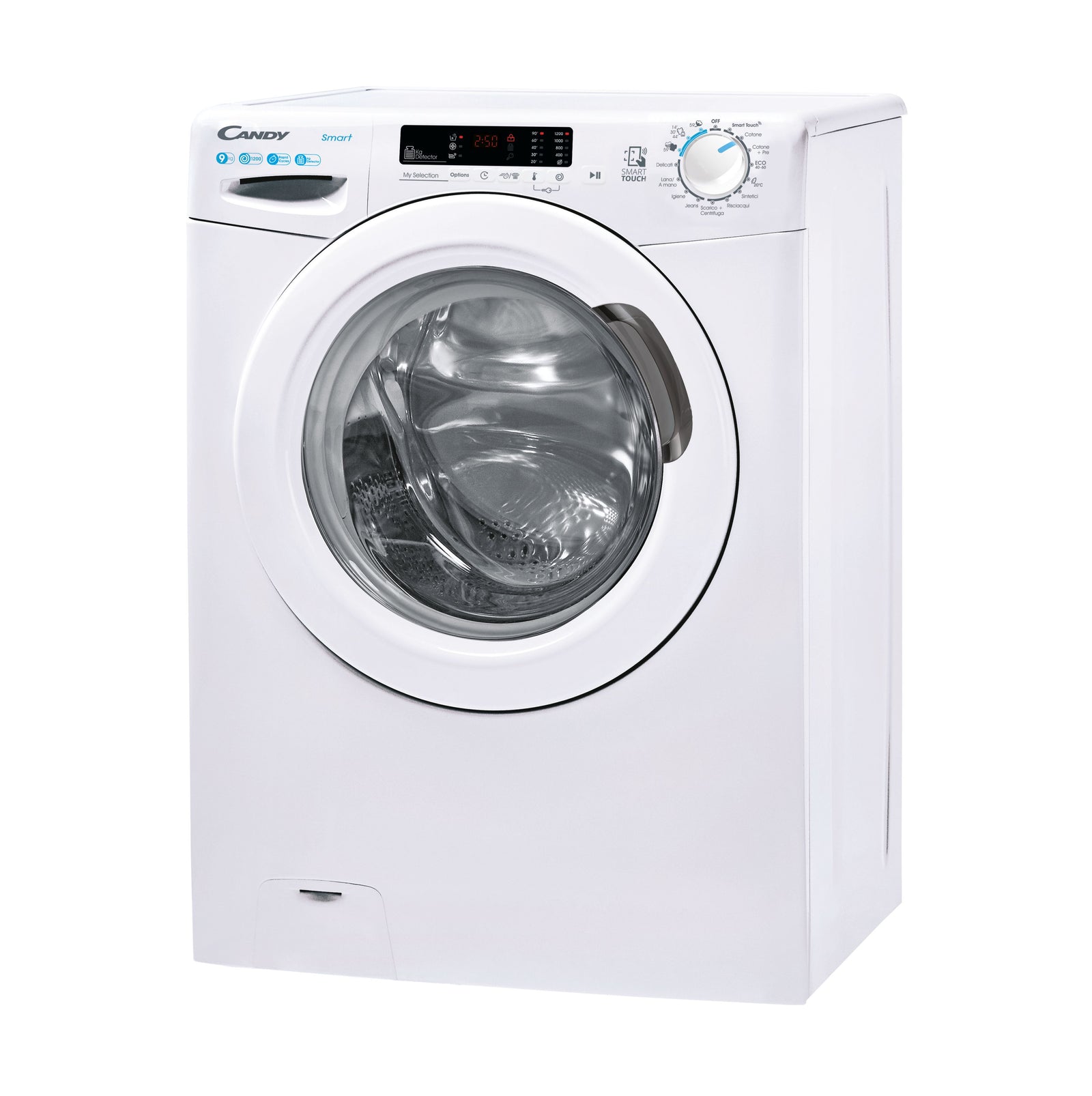 Candy Smart CS1292DW4-11 9 kg 1200 rpm White Freestanding Front-Loading Washing Machine