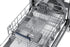 Lavastoviglie Da Incasso Slim a Scomparsa Totale Samsung DW50R4060BB Classe E