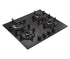 Piano Cottura a Gas Da Incasso Candy Moderna CVG6BR4WTB Nero 60 cm Gas 4 Fuochi