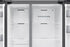 Frigorifero Side-by-Side Libera Installazione Samsung RS70F65QDTEF 659L Classe D in Acciaio Inox