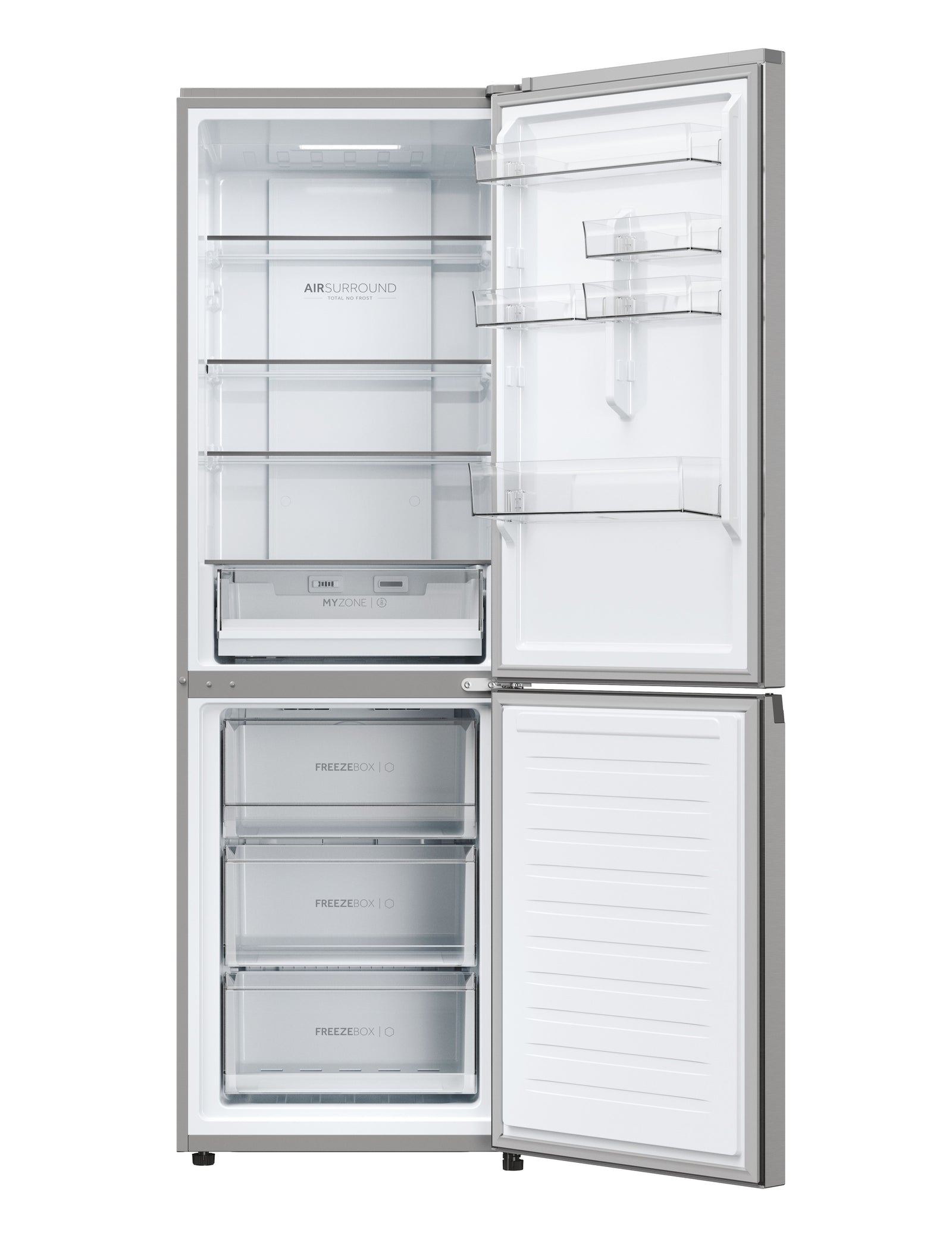 Figorifero Combinato Libera Installazione Haier 2D 60 Serie 3 Pro HDPW3618DNPK 352L Classe D Platino