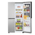 Frigorifero Side-by-Side Libera Installazione LG InstaView GSVV80PYLL 655L Classe E Argento