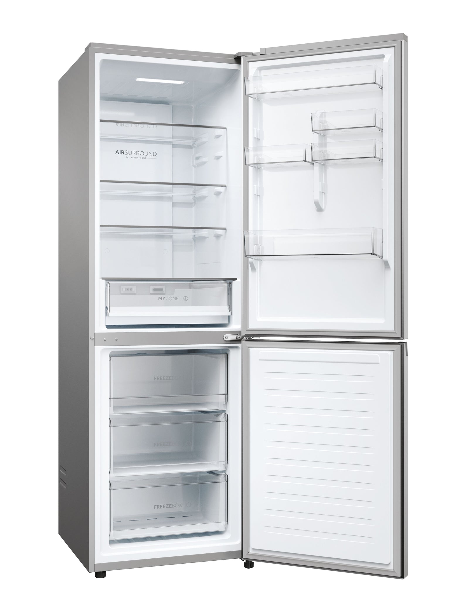 Figorifero Combinato Libera Installazione Haier 2D 60 Serie 3 Pro HDPW3618DNPK 352L Classe D Platino