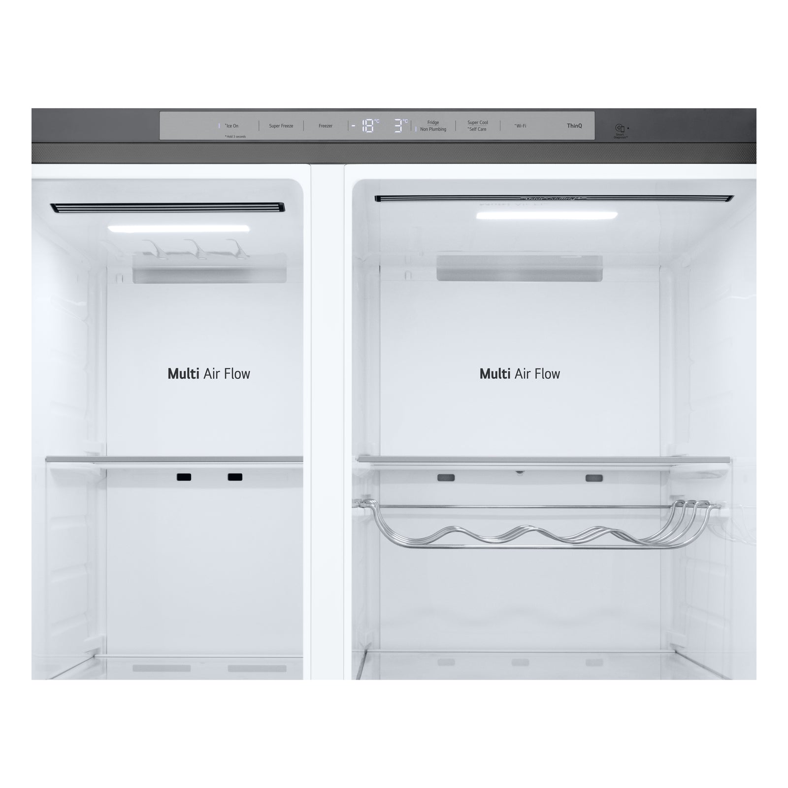 Frigorifero Side-by-Side Libera Installazione LG GSLE81PYBC 628L Classe C Wi-Fi Prime Silver