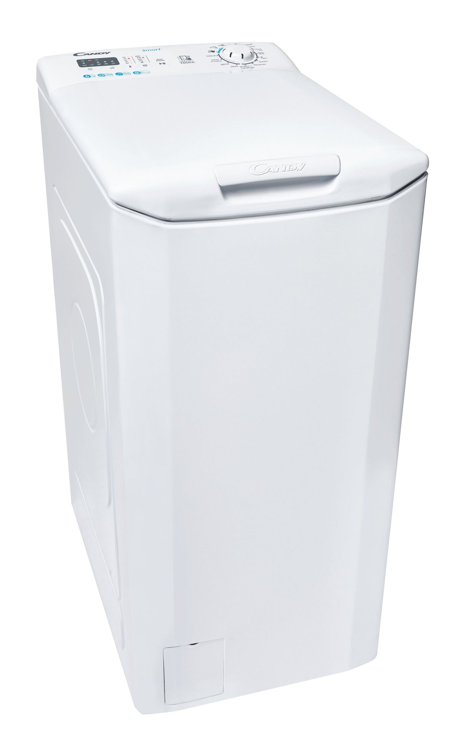 Lavatrice Libera Installazione Caricamento Dall'Alto Candy Smart CST 06LE/1-11 6 kg 1000 Giri/min Bianco