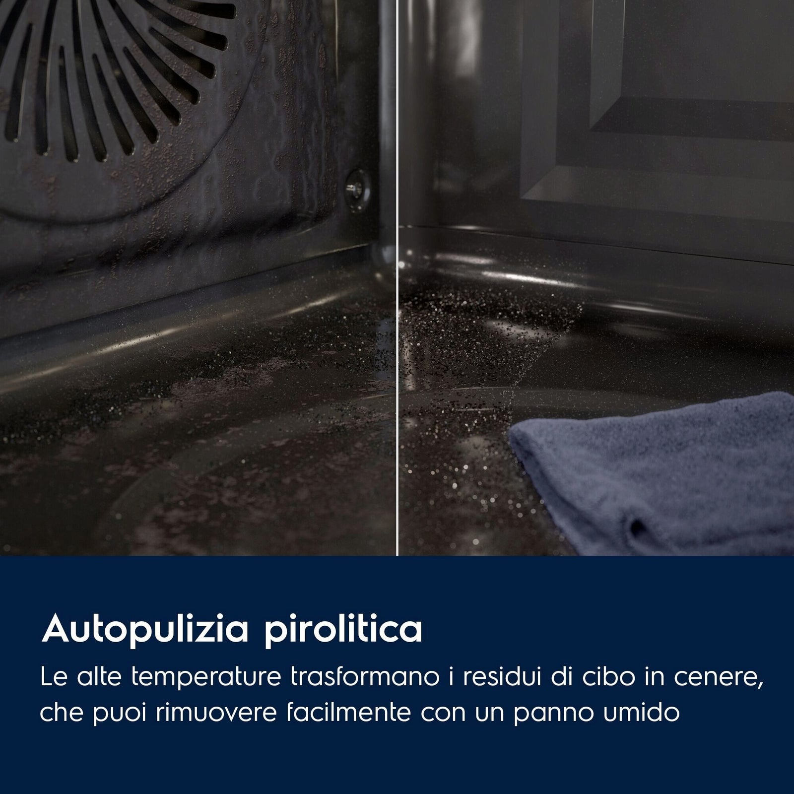 Forno Multifunzione Da Incasso Electrolux SurroundCook 500 EOD4P46TX 72L in Acciaio Inox