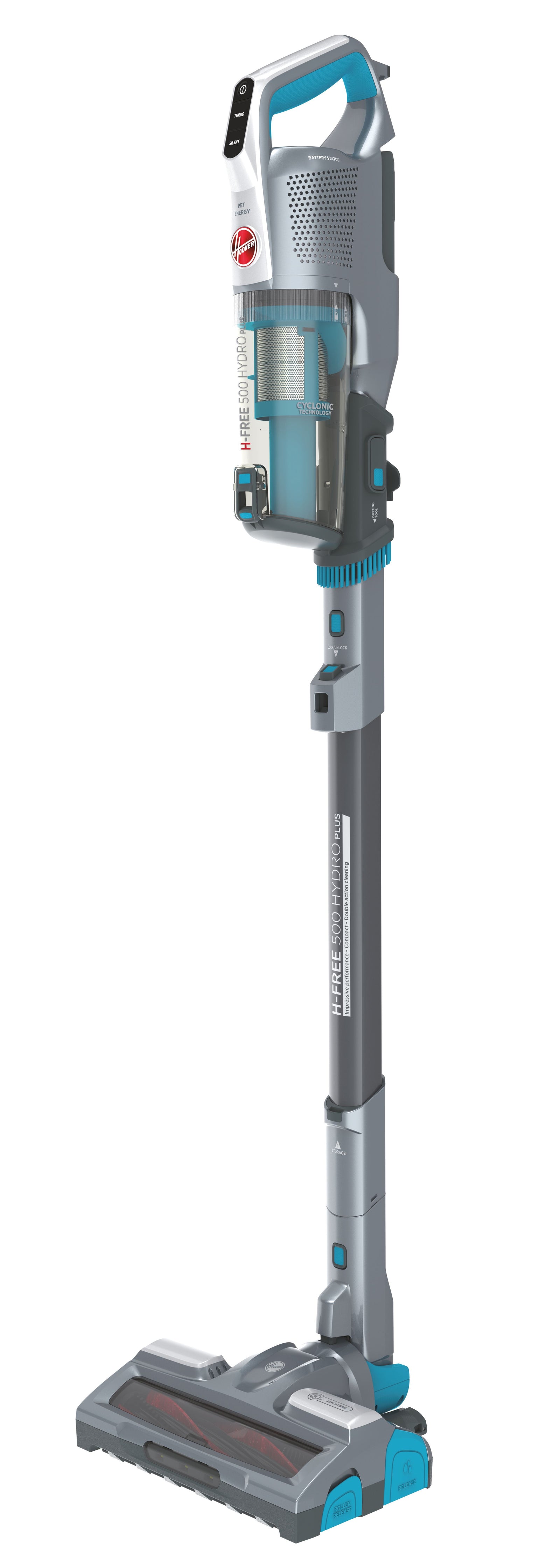 Aspirapolvere 2 in 1 senza filo Hoover HYDRO PLUS HF522YSE 011 330W 0,45 L Blu