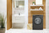 Lavatrice Libera Installazione Caricamento Frontale Candy Ultra Hygiene HES12104TWMBB6-S 10 kg 1200 Giri/min Nero