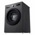 Lavatrice Smart Libera Installazione Caricamento Frontale LG F4NX1009NMB 9kg Classe A 1400 giri Black