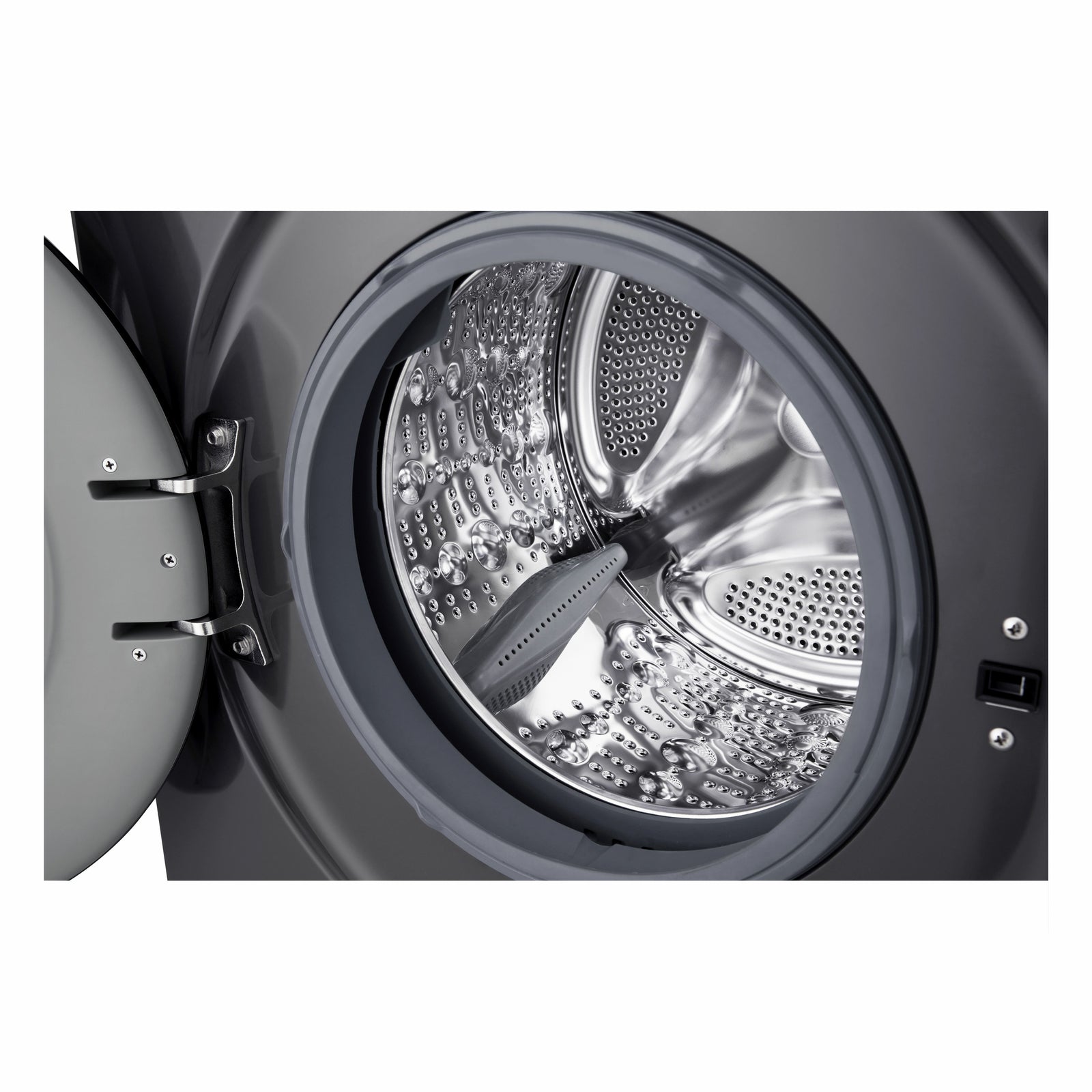 Lavatrice Smart Libera Installazione Caricamento Frontale LG F4NX1009NMB 9kg Classe A 1400 giri Black