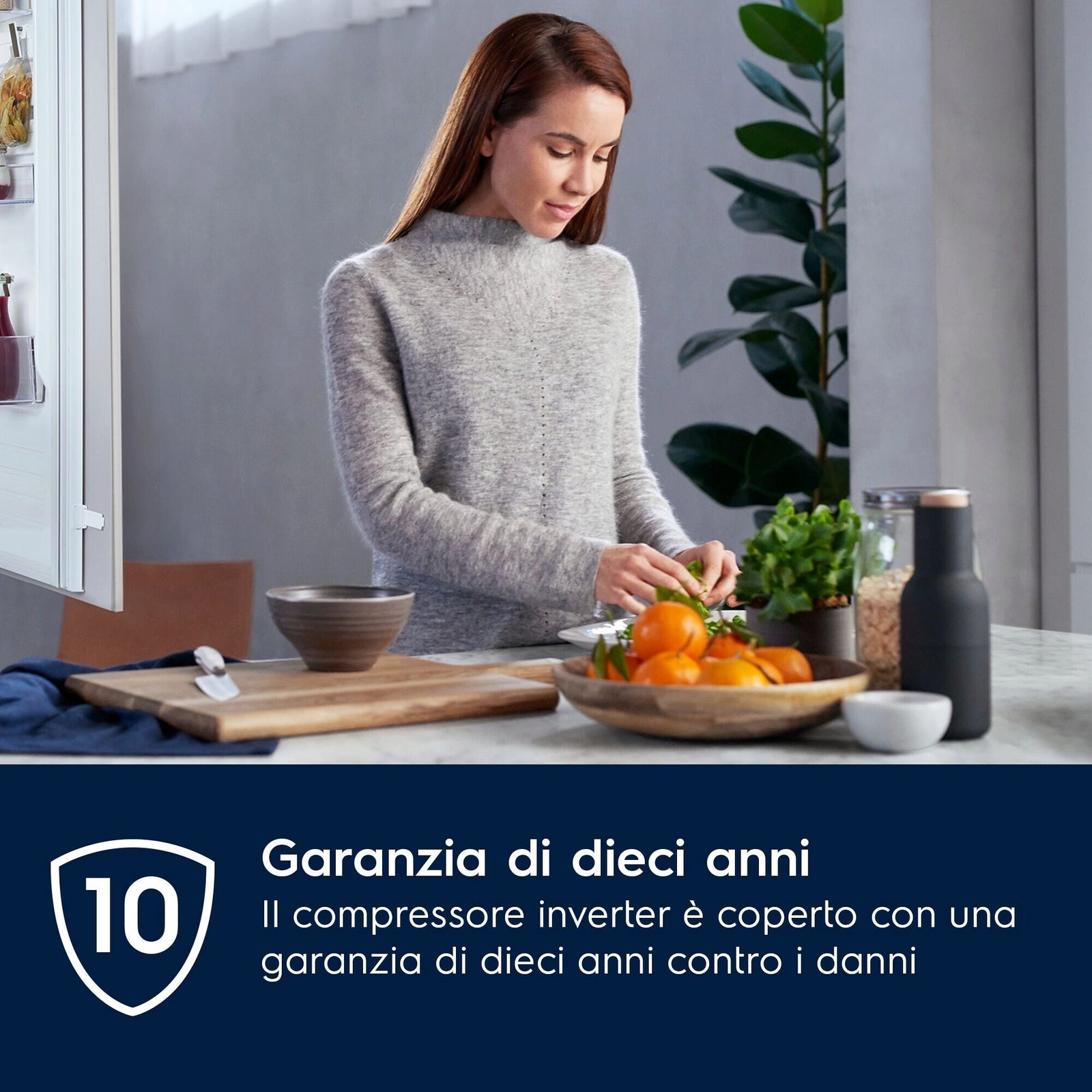 Frigorifero Con Congelatore Da Incasso Electrolux Serie 600 TwinTech ENT6NE18S 257L Classe E