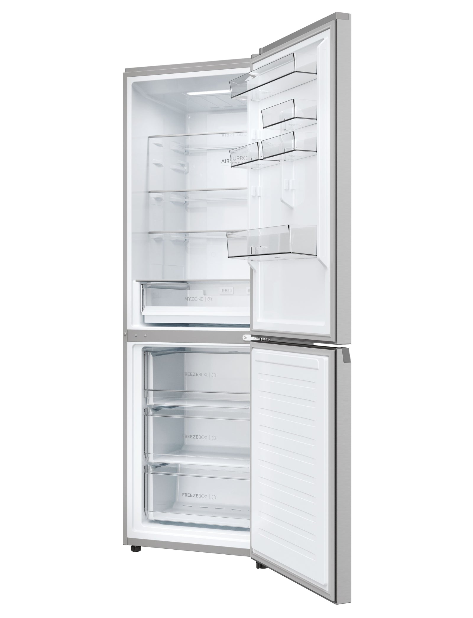 Figorifero Combinato Libera Installazione Haier 2D 60 Serie 3 Pro HDPW3618DNPK 352L Classe D Platino