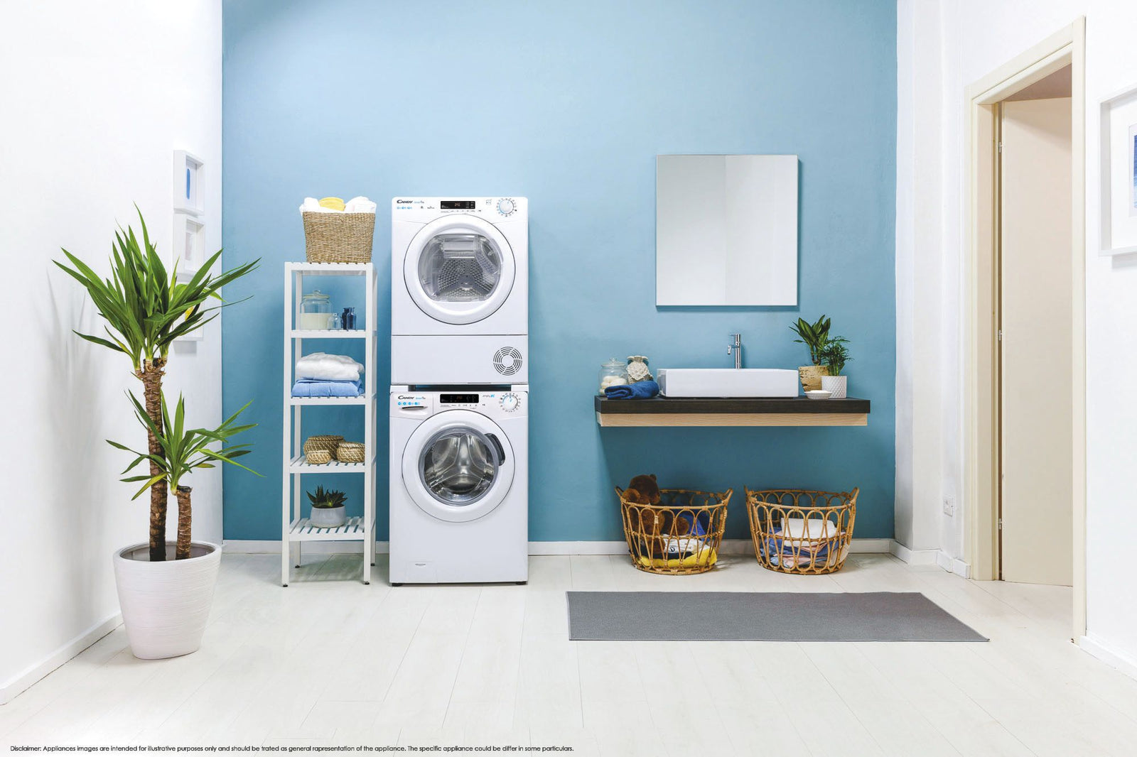 Asciugatrice Libera Installazione Caricamento Frontale Candy Smart Pro CSOE H8A2DE-S 8 kg A++ Bianco