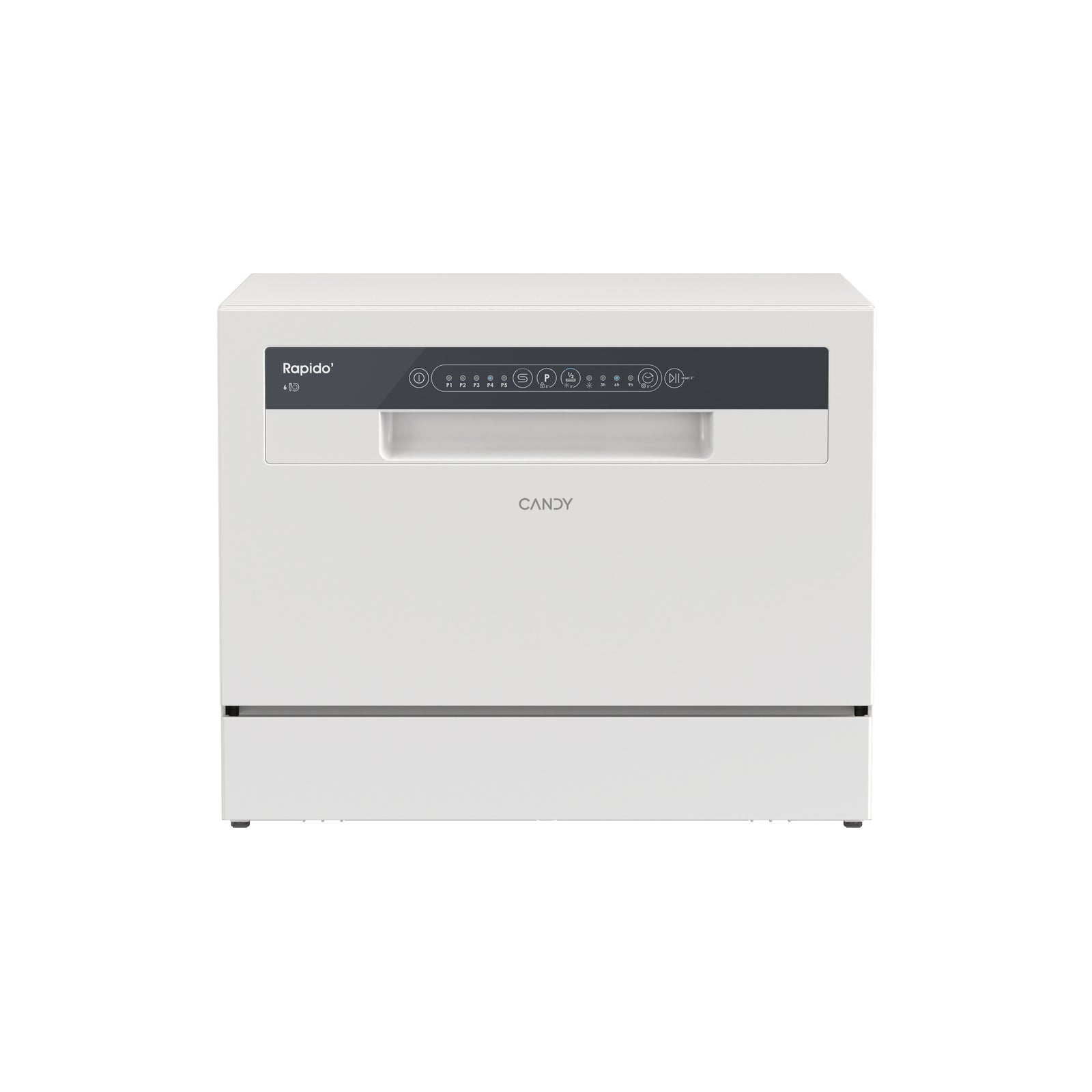 Lavastoviglie Libera installazione Candy RapidÓ CP 6E51LW 6 Coperti Classe E