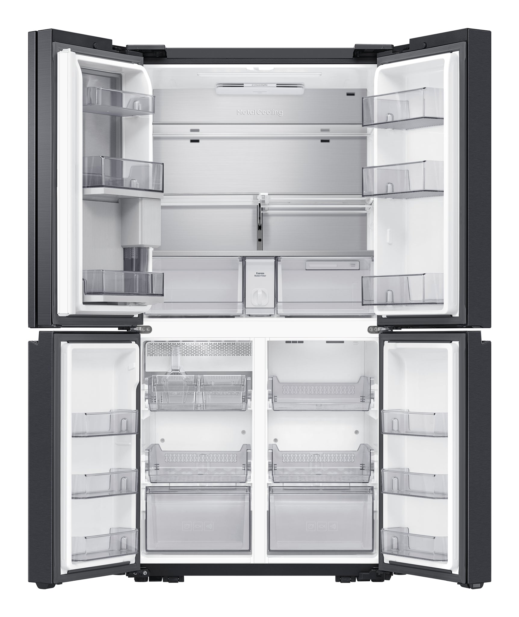 Frigorifero Side-by-Side Libera Installazione Samsung RF65DG960EB1EF 646L Classe E Colore Nero