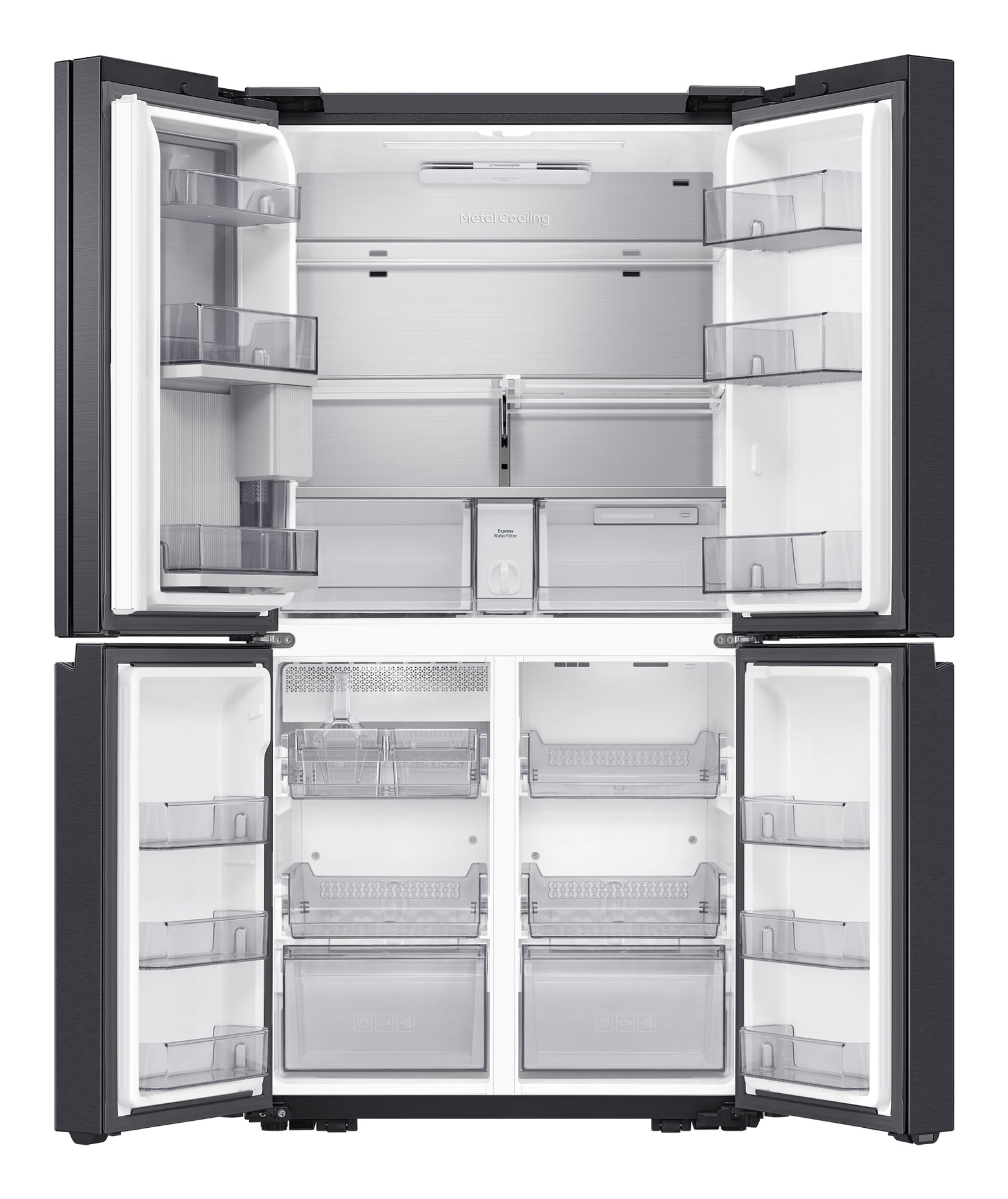 Frigorifero Side-by-Side Libera Installazione Samsung RF65DG960EB1EF 646L Classe E Colore Nero
