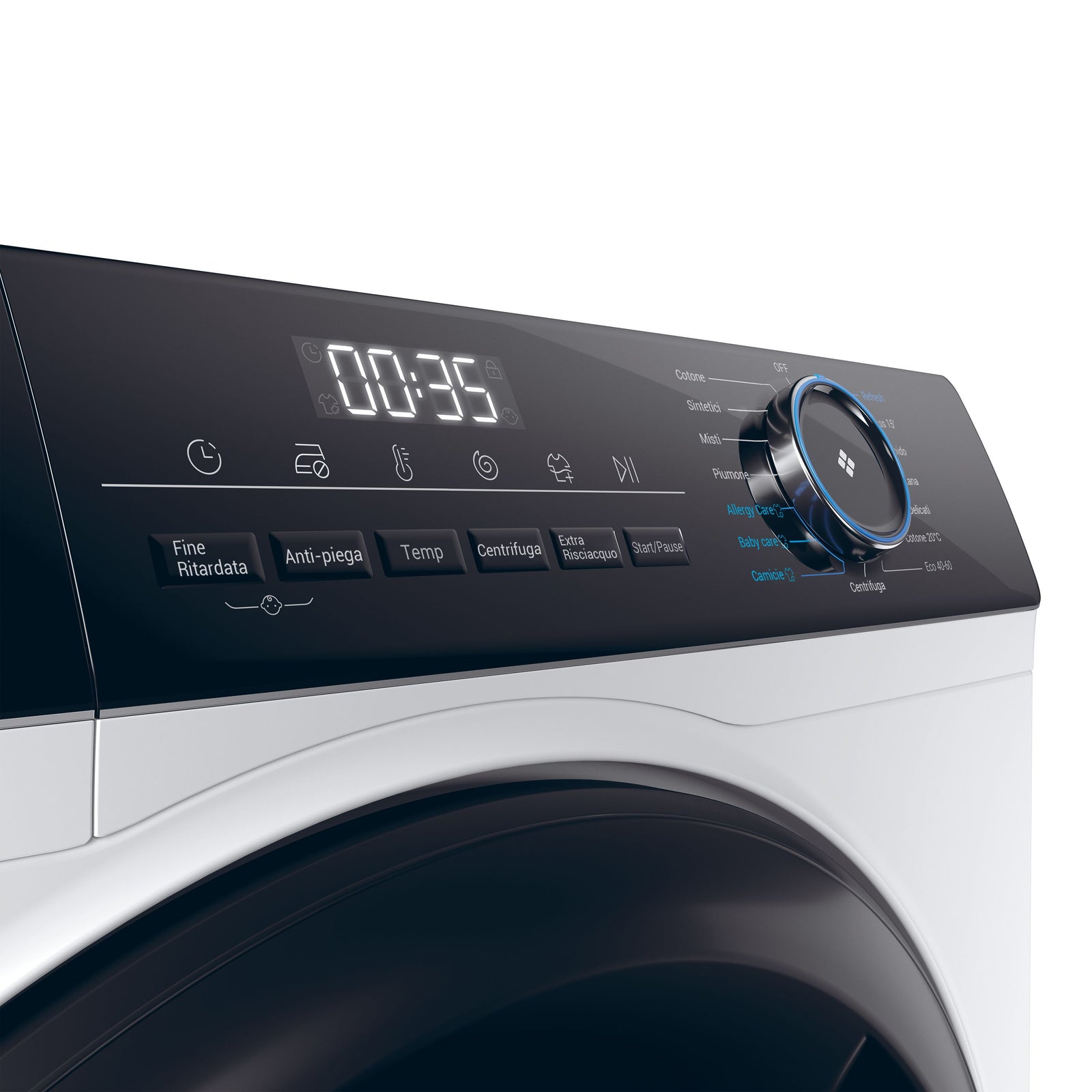 Lavatrice Libera Installazione Caricamento Frontale Haier I-Pro Series 3 HW80-B14939 8 kg 1400 Giri/min Bianco
