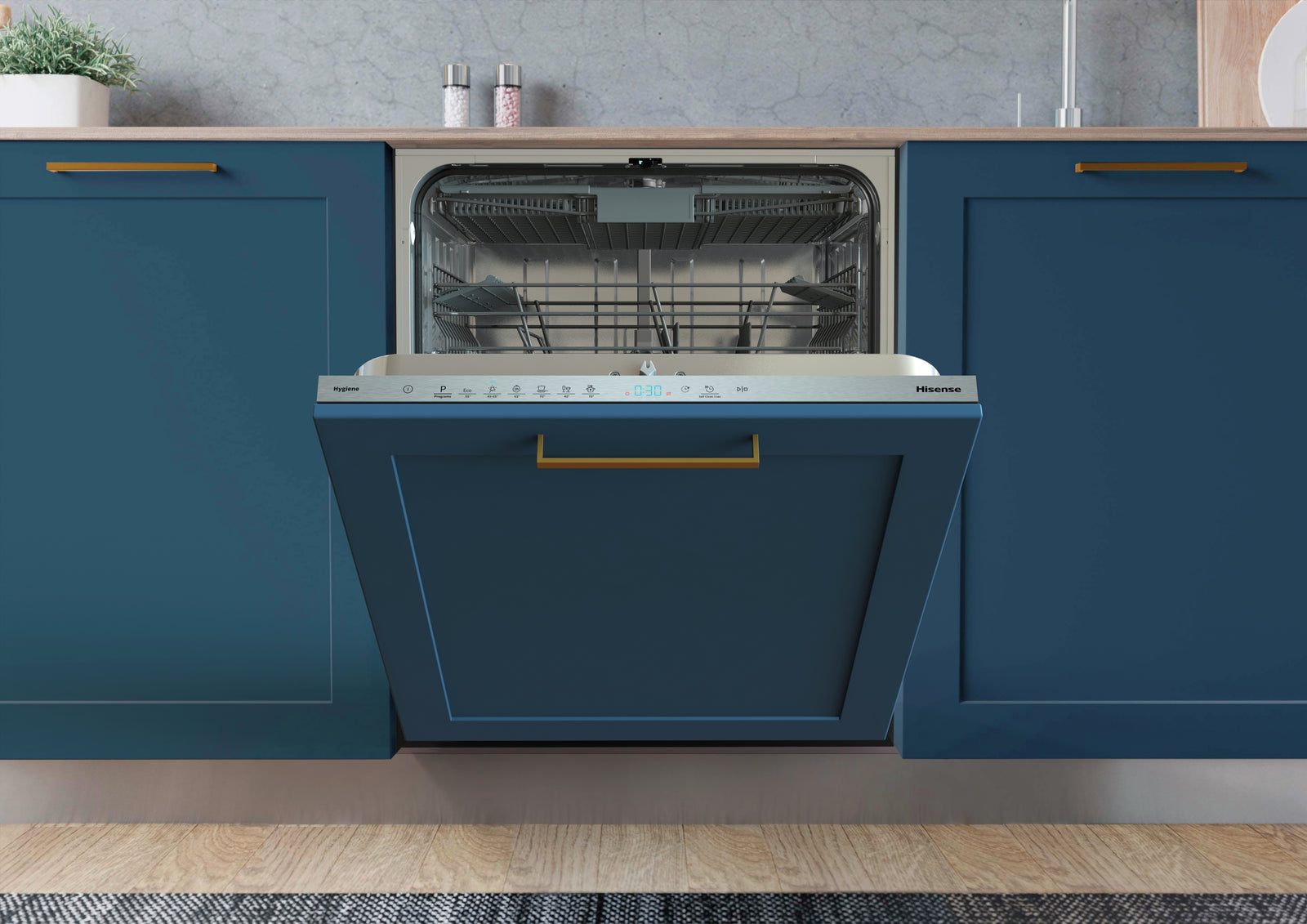 Hisense HV643D60 16-Place Class D Built-In Dishwasher