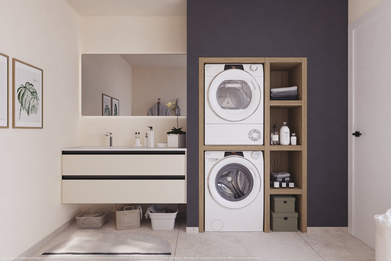 Asciugatrice Libera Installazione Caricamento Frontale Candy RapidÓ ROE H9A2TCEX-S 9 kg Bianco