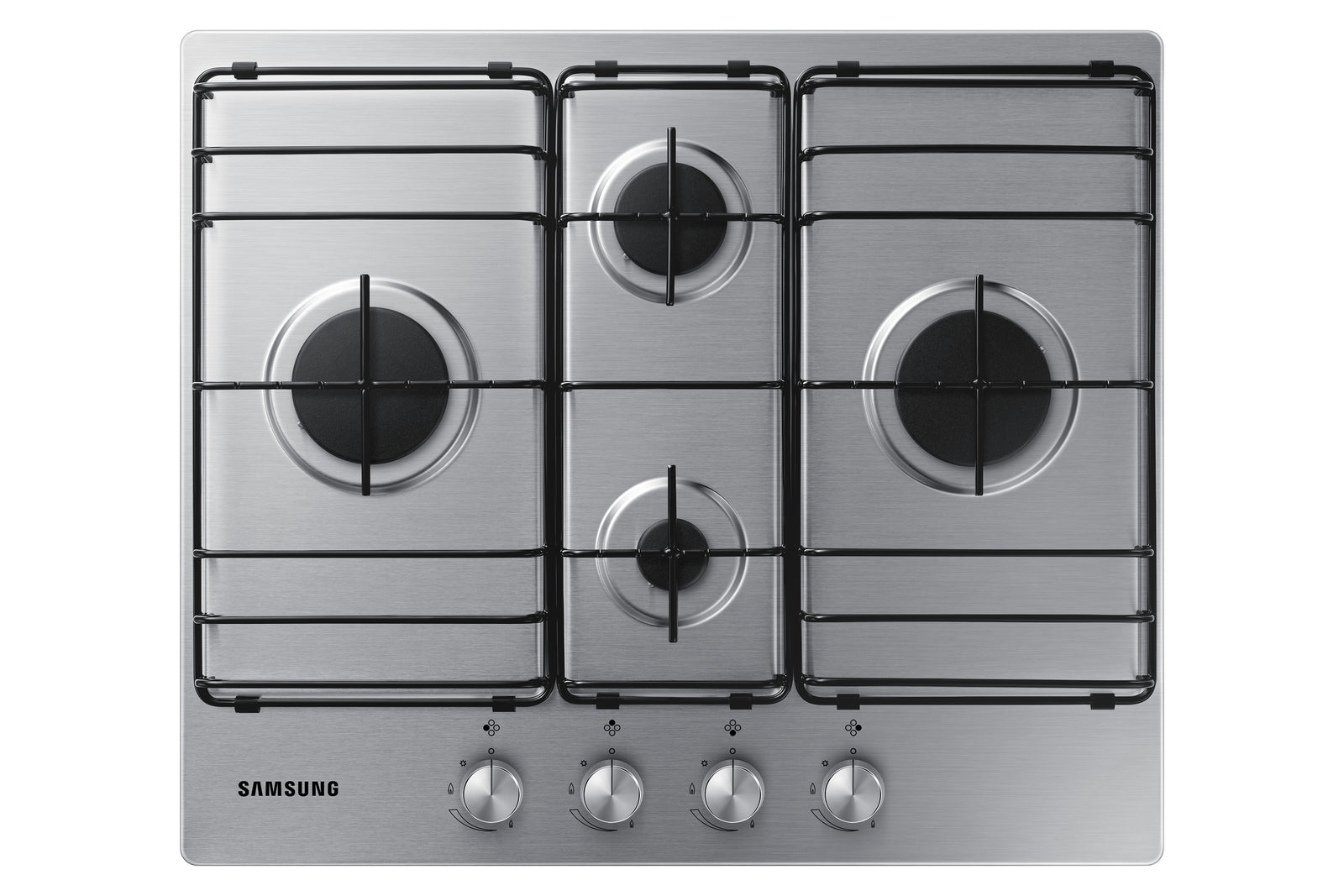Piano Cottura a Gas Da Incasso Samsung NA64H3110BS 60cm 4 Fornello(i)