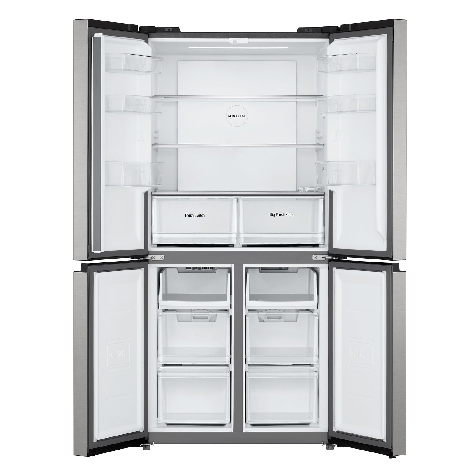 Frigorifero Multidoor Libera Installazione LG GMM41MSBEM 474L Classe E Silver