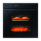 Forno a Vapore Da Incasso Samsung Dual Cook Flex™ Serie 5 NV7B5760WBK 76L Classe A+ Vetro Nero