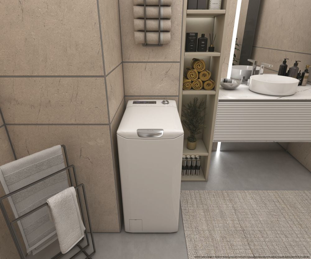 Lavatrice Libera Installazione Caricamento Dall'Alto Haier RTXSG47TMC5-11 7 kg 1400 Giri/min Bianco