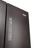 Frigorifero Side-by-Side Libera Installazione Haier HFR3718ENMD 402L Classe E Acciaio inox