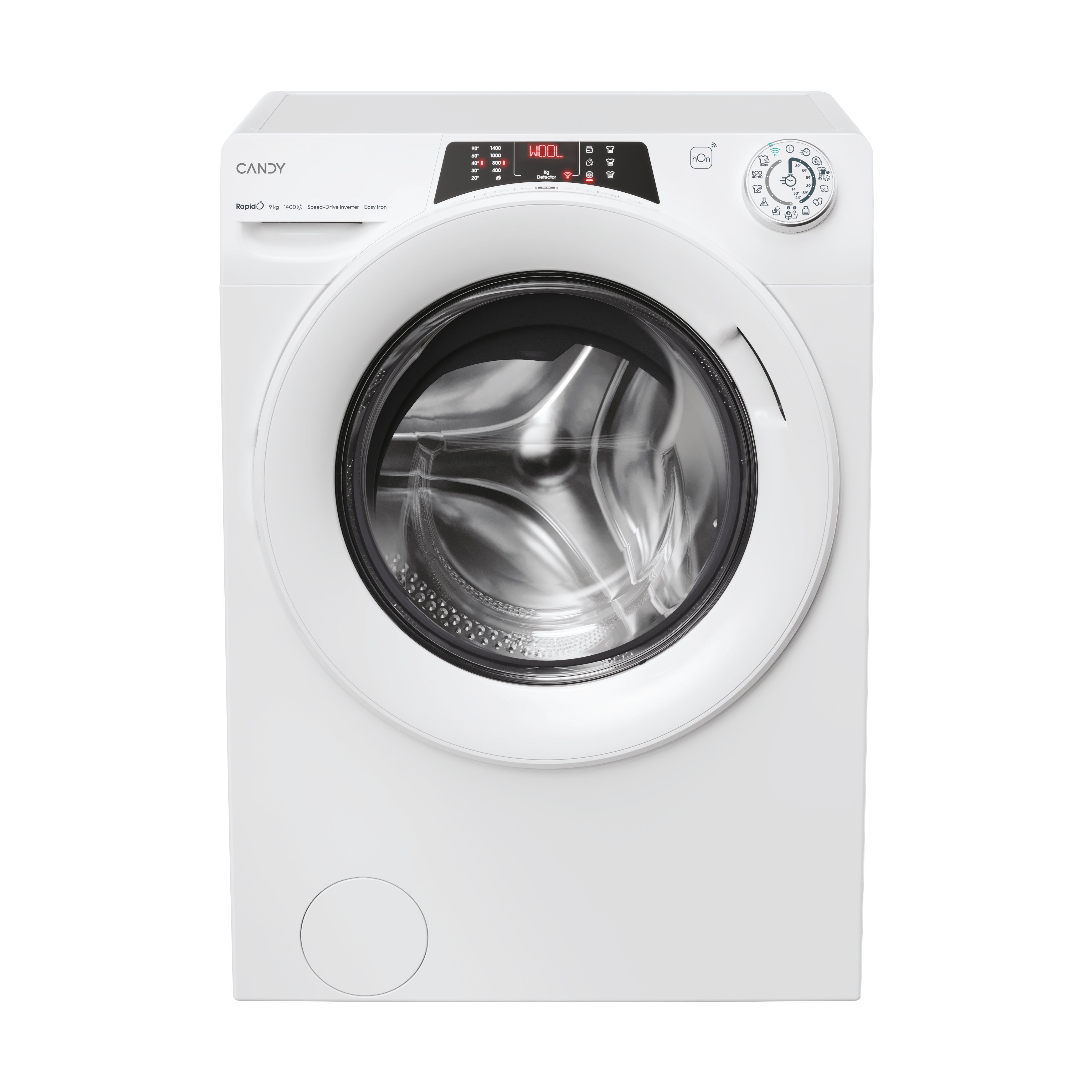 Lavatrice Libera Installazione Caricamento Frontale Candy RapidÓ RO 1494DWMT/1-S 9 kg 1400 Giri/min Bianco